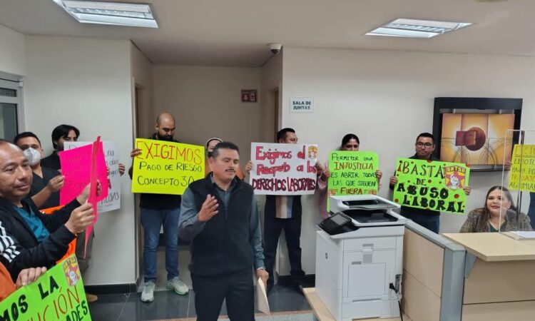 También denuncian violaciones a sus derechos laborales trabajadores del HRAEV