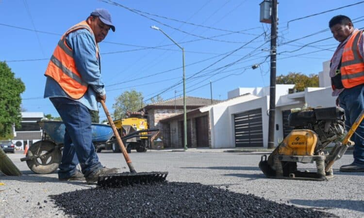 Lleva Municipio programa de bacheo a más de 130 colonias.