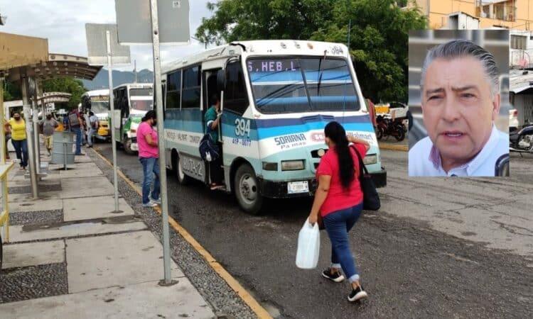 Multa superior a los 45 mil pesos para aquel microbusero que cobre 15 pesos el pasaje