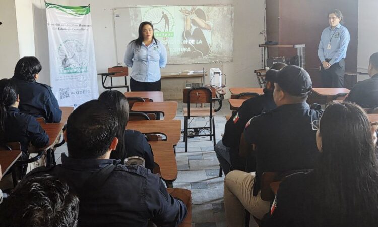 Derechos Humanos capacita a policías de Tamaulipas para erradicar la tortura