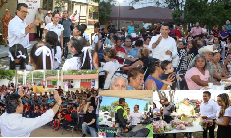 HOY RINDE SU 1ER. INFORME EL ALCALDE LALO GATTAS