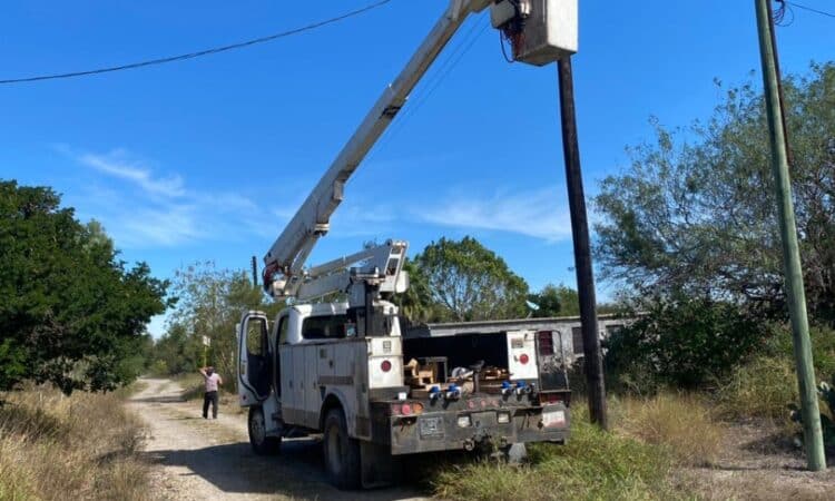 Programa “Un San Fernando más Iluminado” llega al ejido Nuevo Tlaxcala en una primera etapa