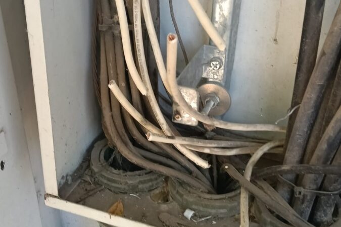 Presentará Gobierno de Victoria denuncia por robo de cable en Paseo Méndez.