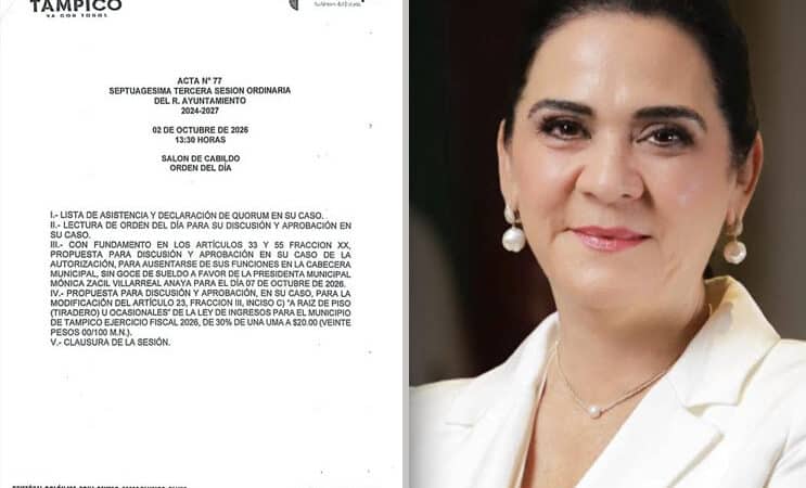 Mónica VA… por licencia y abre escenario rumbo a 2027