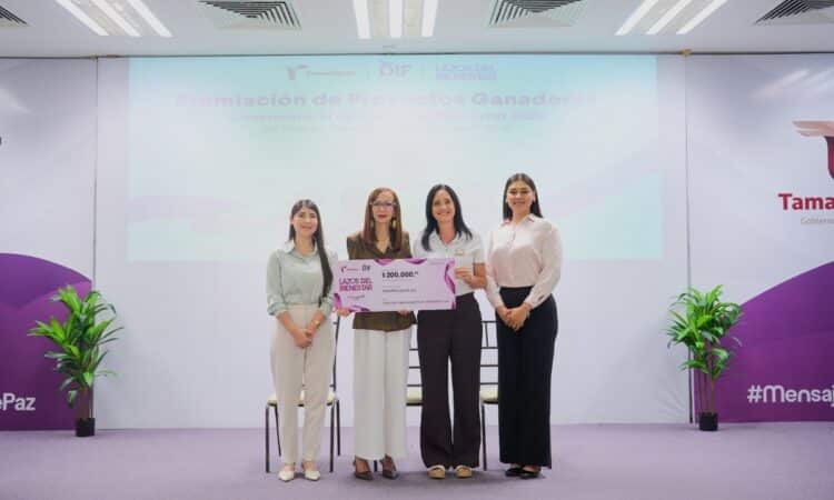 DIF Tamaulipas reconoce y premia a seis asociaciones civiles por su labor social