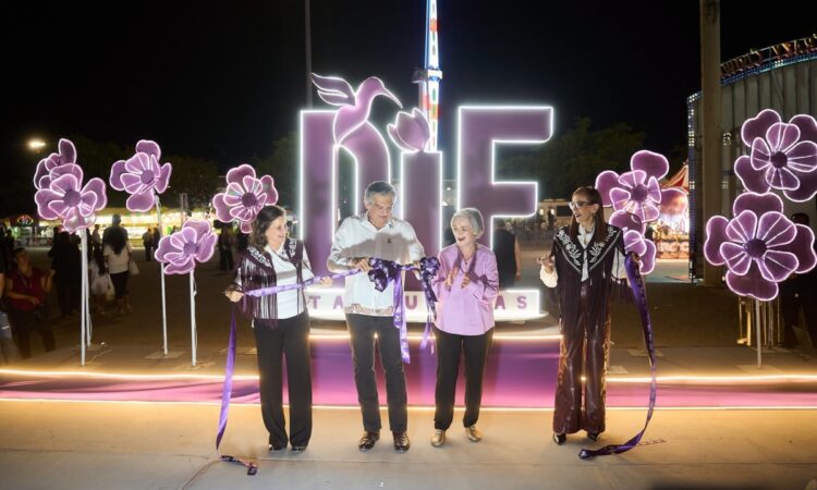 Américo y María de Villarreal invitan a disfrutar del Pabellón DIF en la Feria Tamaulipas 2026